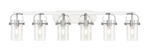 Downtown Urban LED Bath Vanity in Polished Chrome (405|423-6W-PC-G423-7CL)