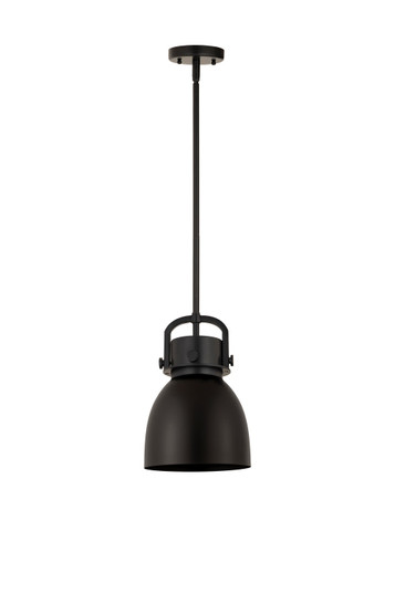 Downtown Urban One Light Pendant in Matte Black (405|410-1SS-BK-M412-8BK)