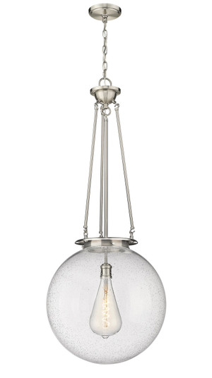 Essex One Light Pendant in Satin Nickel (405|221-1P-SN-G204-18)