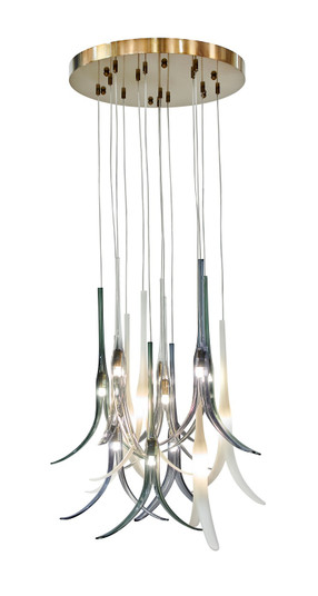 Featherly 13 Light Pendant in Light Gold (29|N9493)