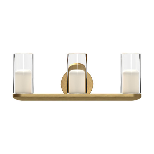 Birch LED Vanity in Brushed Gold/Clear (347|VL53519-BG/CL)