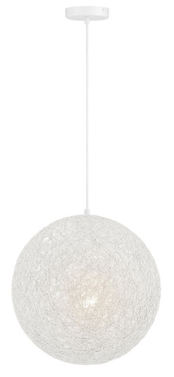 Entwined One Light Pendant in Matte White (42|P5570-44B)