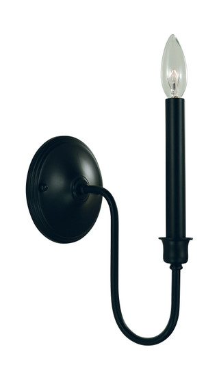 Jasper One Light Wall Sconce in Matte Black (8|L1131 MBLACK)