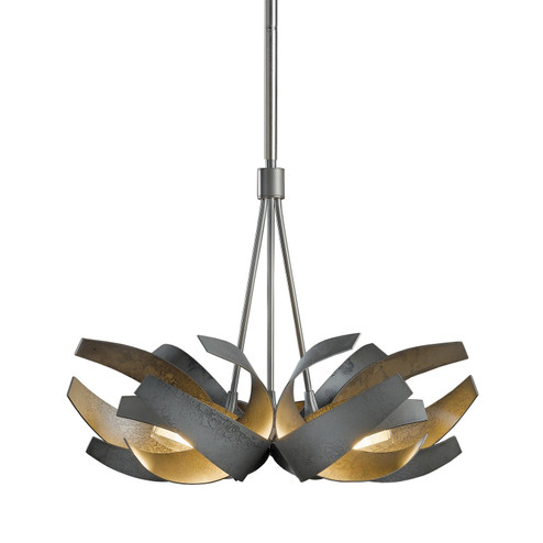 Corona Six Light Pendant in Dark Smoke (39|136501-SKT-MULT-07-YE0352)