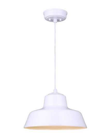 Levi One Light Pendant in Matte White (387|IPL1095A01WH)