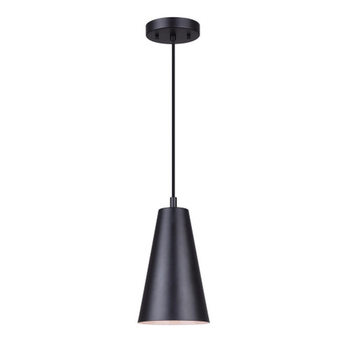 Orli One Light Pendant in Matte Black (387|IPL1056A01BK)