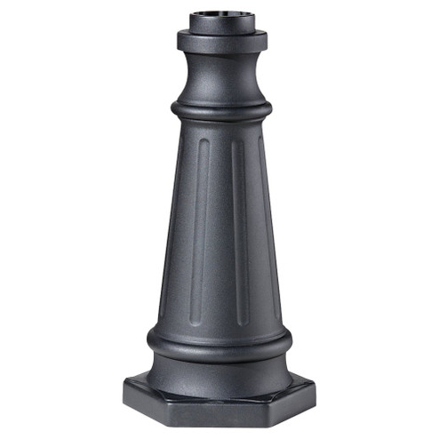 Outdoor Post Base Postbase in Black (1|POSTBASE BK)