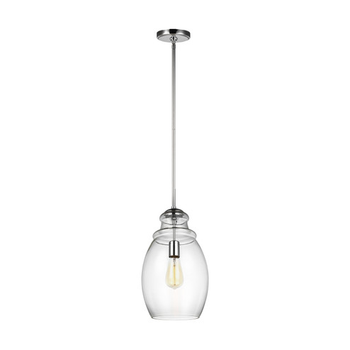 Marino One Light Pendant in Chrome (1|P1484CH)