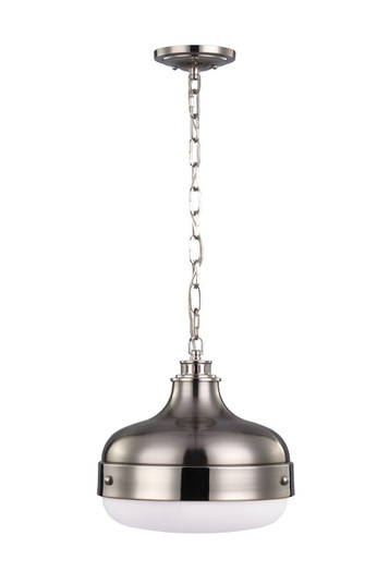 Cadence Two Light Pendant in Polished Nickel / Brushed Steel (1|P1283PN/BS)