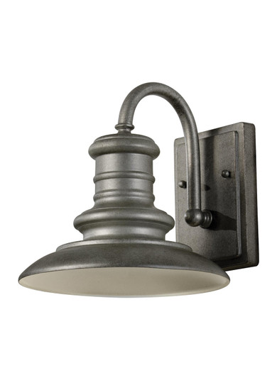 Redding Station One Light Outdoor Wall Lantern in Tarnished Silver (1|OL8600TRD/T)