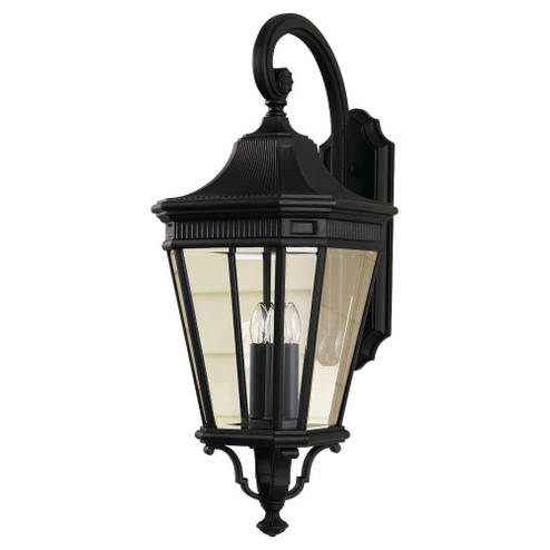 Cotswold Lane Three Light Outdoor Fixture in Black (1|OL5404BK)