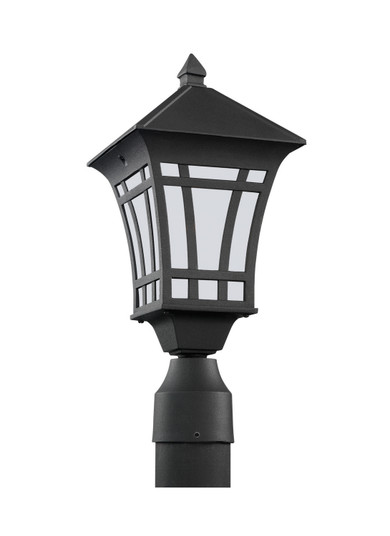 Herrington One Light Outdoor Post Lantern in Black (1|89231EN3-12)