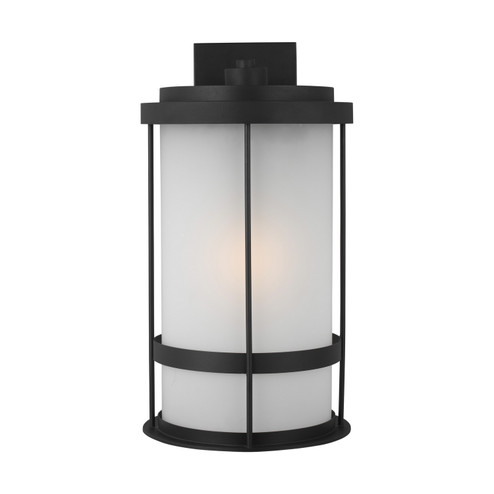 Wilburn One Light Outdoor Wall Lantern in Black (1|8890901-12)