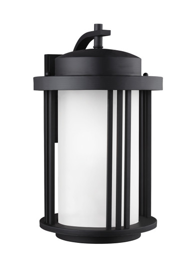 Crowell One Light Outdoor Wall Lantern in Black (1|8847901-12)
