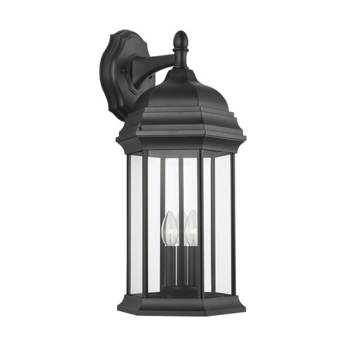 Sevier Three Light Outdoor Wall Lantern in Black (1|8738703-12)