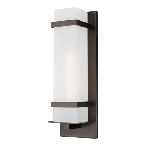 Alban One Light Outdoor Wall Lantern in Antique Bronze (1|8720701EN3-71)