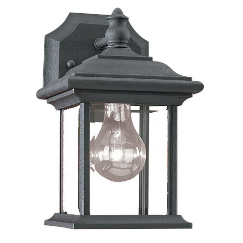Wynfield One Light Outdoor Wall Lantern in Black (1|85200-12)