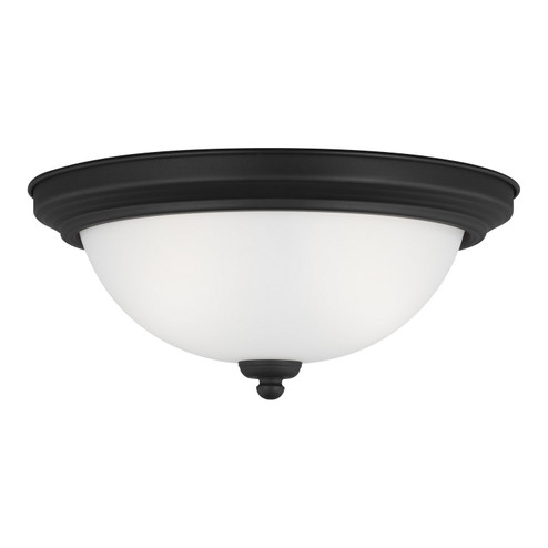Geary Two Light Flush Mount in Midnight Black (1|77064-112)