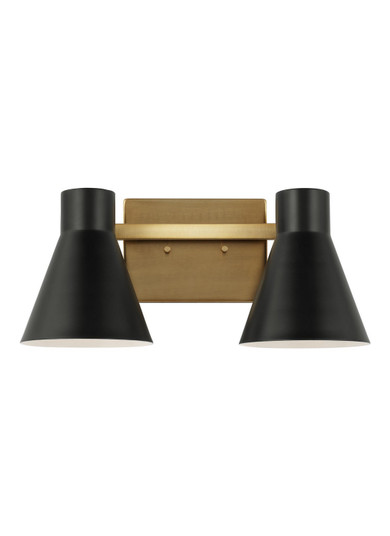 Towner Two Light Wall / Bath in Satin Brass (1|4441302EN3-848)