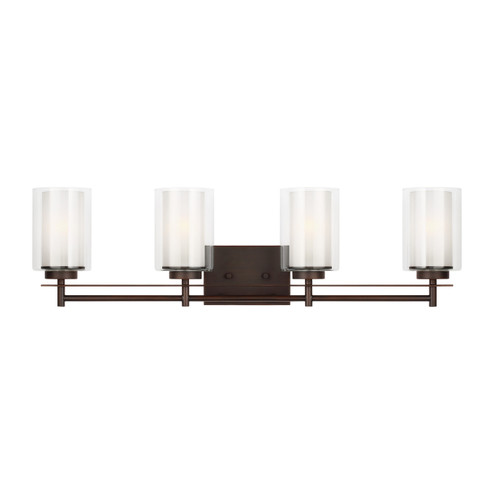 Elmwood Park Four Light Wall/ Bath in Bronze (1|4437304-710)