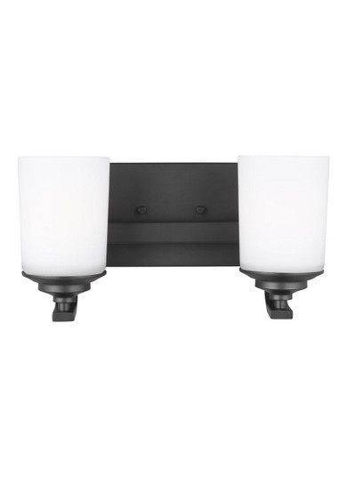 Kemal Two Light Wall / Bath in Midnight Black (1|4430702EN3-112)