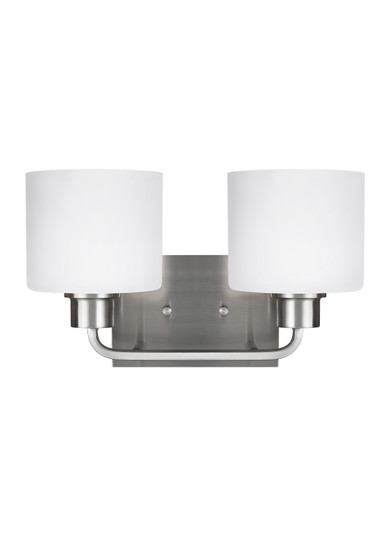 Canfield Two Light Wall / Bath in Brushed Nickel (1|4428802-962)
