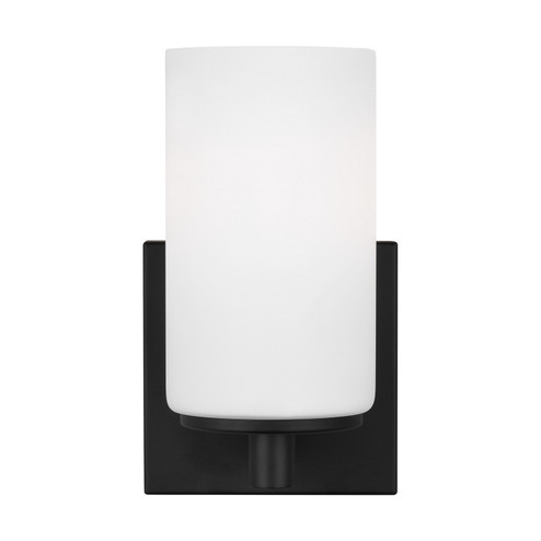 Hettinger One Light Wall / Bath Sconce in Midnight Black (1|4139101-112)