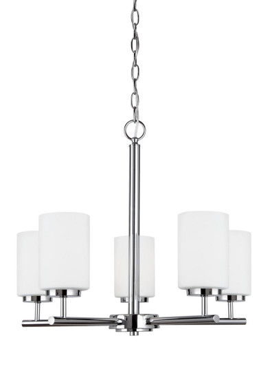 Oslo Five Light Chandelier in Chrome (1|31161-05)