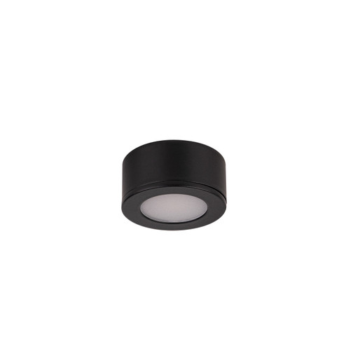 Mini Puck LED Button Light in Black (34|HR-LED10/6K-30-BK)