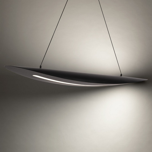 Black Jack LED Linear Pendant in Black (281|PD-44344-BK)