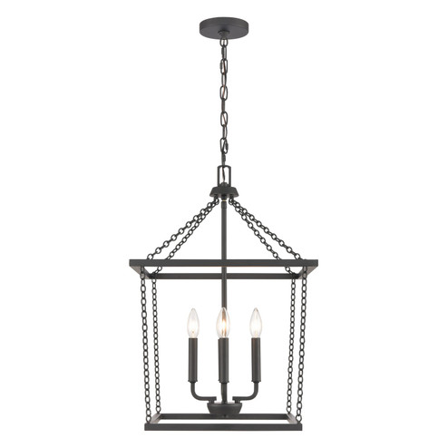 Emmett Four Light Pendant in Matte Black (45|EC89804/4)