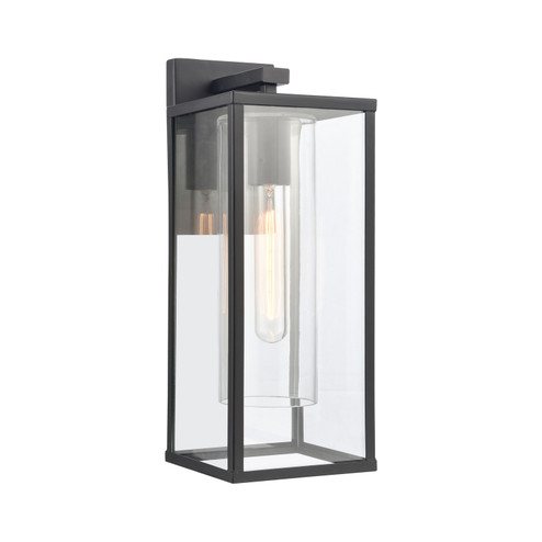 Augusta One Light Outdoor Wall Sconce in Matte Black (45|90011/1)