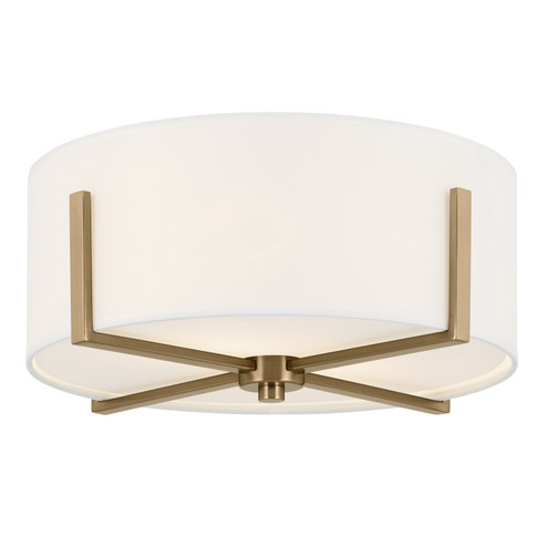 Malen Two Light Flush Mount in Champagne Bronze (12|52593CPZ)