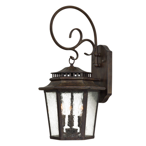 Wickford Bay Three Light Outdoor Fixture in Iron Oxide (7|8273-A357)