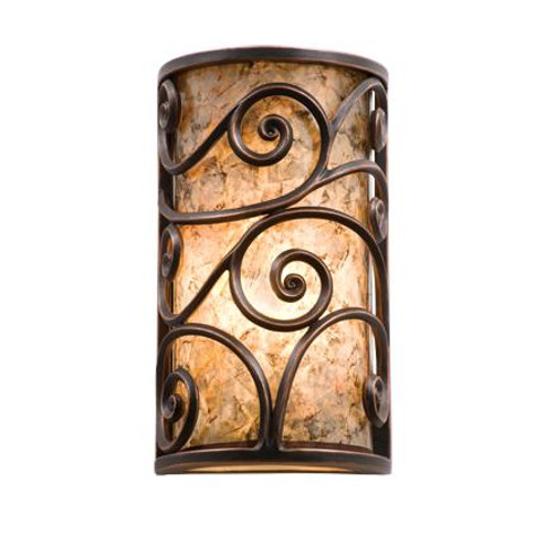 Windsor One Light Wall Sconce in Antique Copper (33|5416AC/MICA)