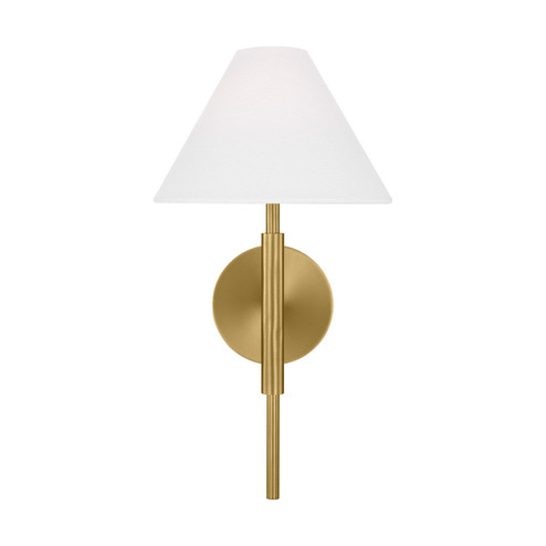 Porteau One Light Bath Vanity in Satin Brass (454|DJW1011SB)