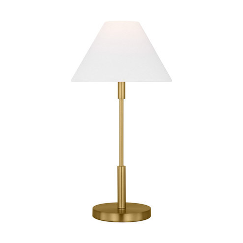 Porteau One Light Table Lamp in Satin Brass (454|DJT1011SB1)