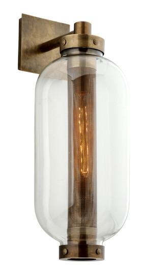 Atwater One Light Wall Sconce in Patina Brass (67|B7033-PBR)