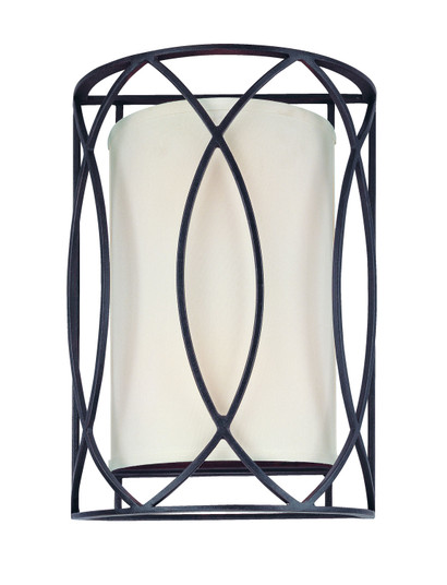Sausalito Two Light Wall Sconce in Textured Iron (67|B1289-TRN)