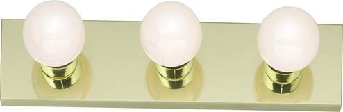 Three Light Vanity in Polished Brass (72|SF77-188)