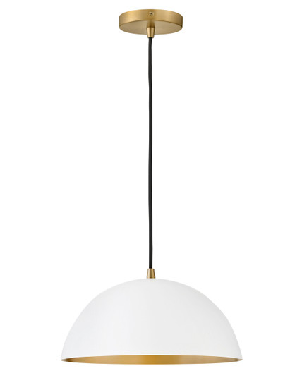 Lou LED Pendant in Matte White (531|83307MW)