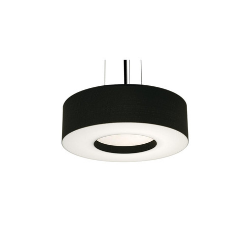 Montclair LED Pendant in Black (162|MCP1524LAJUDBK-BK)