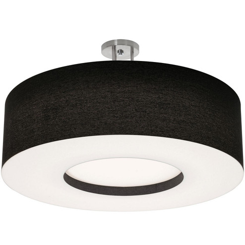 Montclair LED Flush Mount in Satin Nickel (162|MCF3044L5AJUD-BKSF)