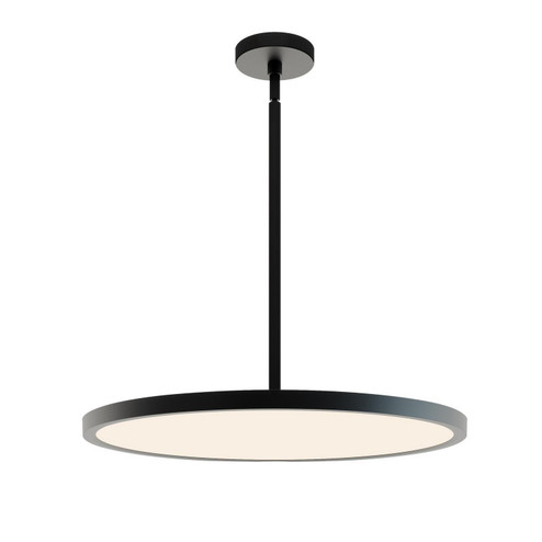 Edge Round Large LED Pendant in Black (162|EGRP24LAJD2BK)