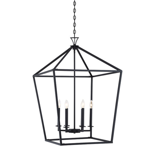 Townsend Six Light Pendant in Matte Black (51|3-422-6-89)