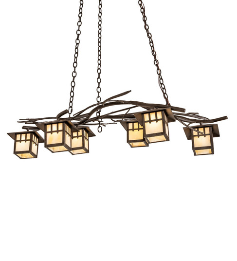 Winter Solstice Six Light Chandelier in Oil Rubbed Bronze (57|261726)