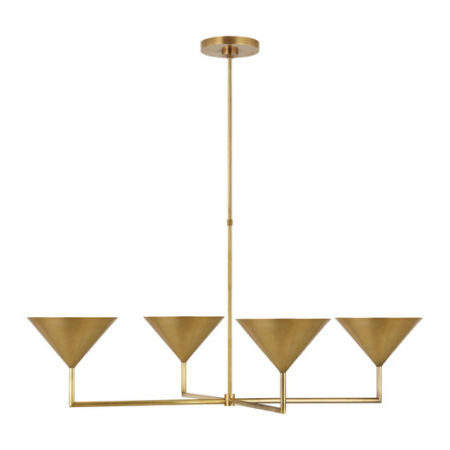 Orsay LED Chandelier in Hand-Rubbed Antique Brass (268|PCD 5200HAB)