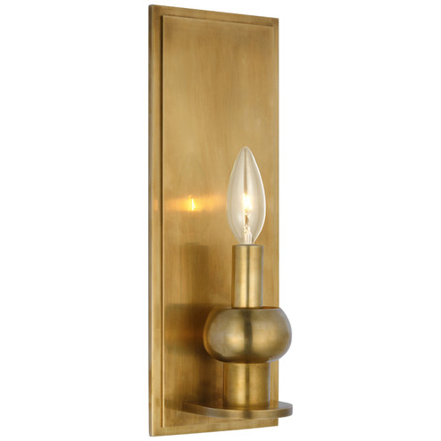 Comtesse LED Wall Sconce in Hand-Rubbed Antique Brass (268|PCD 2102HAB)