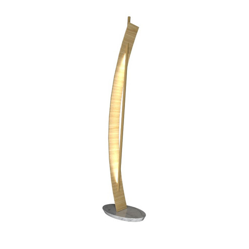 Clean LED Floor Lamp in Sand (486|3015LED.45)