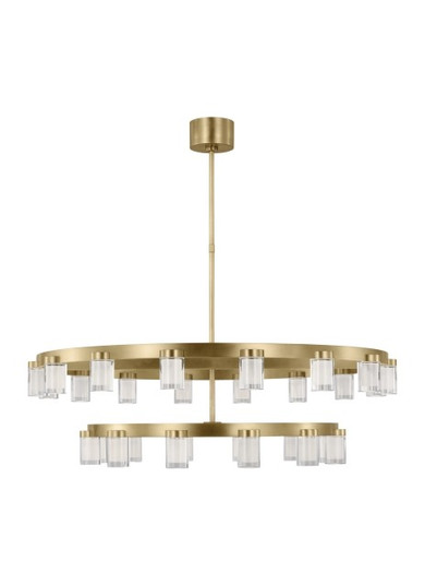 Esfera LED Chandelier in Natural Brass (182|KWCH19727NB)